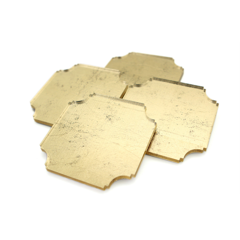 Gilded Edge Ceramic Coaster – Cocus Pocus