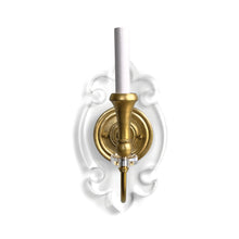 Load image into Gallery viewer, Fleur-di-lis Clear Acrylic Sconce